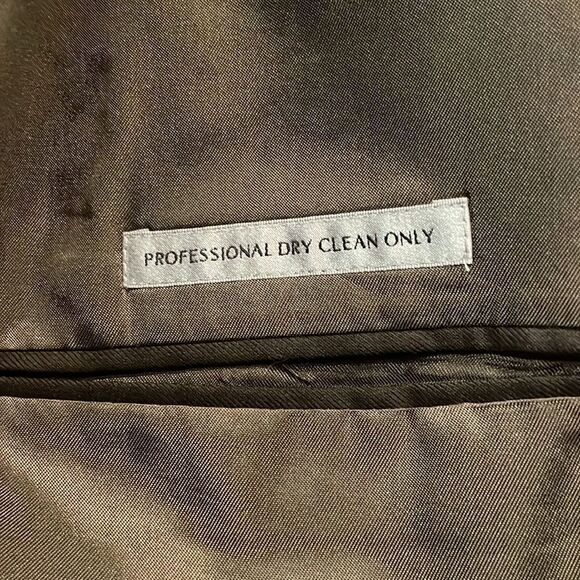 Jones New York Collection- Wool & Cashmere Blend Brown Sportcoat Blazer Size 46R - Picture 8 of 10